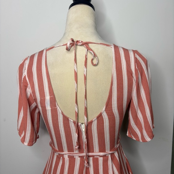 Blue Rain XXS Striped Short Sleeve Romper - Picture 5 of 11